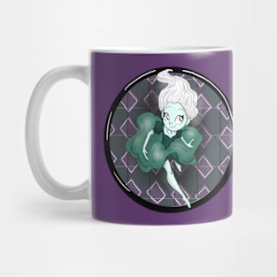 Ghost in Green Mug